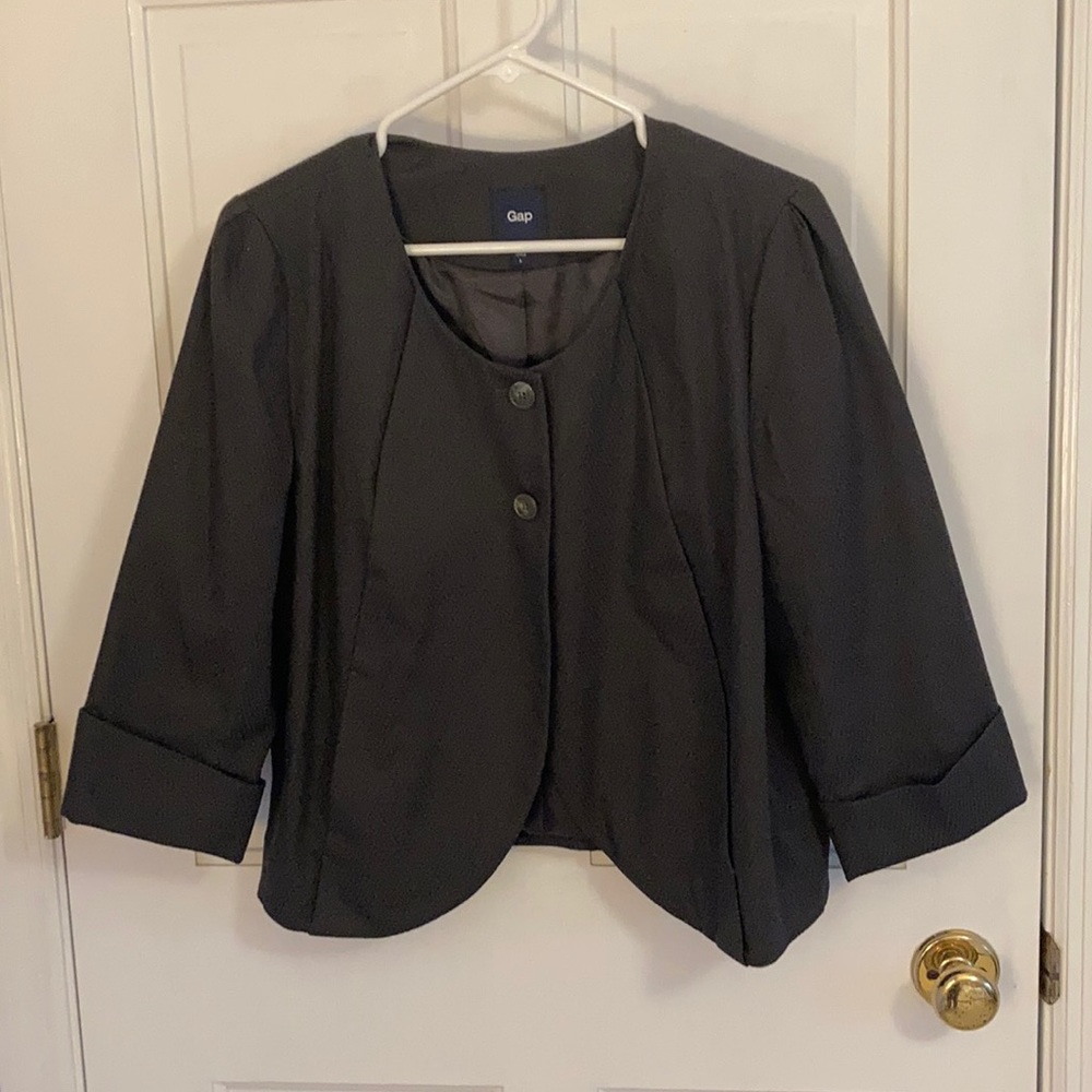 Gap cropped blazer